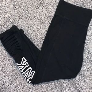 PINK Cropped Yoga Legging